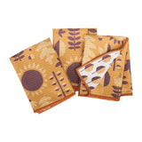Mighty Mini Gold Sunflower Towel (Set of 3) Reversible
