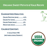 Dog Mamma's LLC - Organic Sweet Potato & Kale Recipe - Gourmet Dog Treats