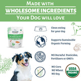 Dog Mamma's LLC - Organic Sweet Potato & Kale Recipe - Gourmet Dog Treats
