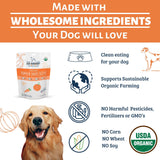 Dog Mamma's LLC - Organic Pumpkin Snaps Recipe - Gourmet Dog Treats