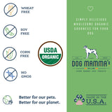 Dog Mamma's LLC - Organic Sweet Potato & Kale Recipe - Gourmet Dog Treats
