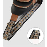 Wholesalesir - Retro Multi Layered Shoulder Bag: Brown / One Size