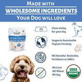 Dog Mamma's LLC - Organic Berry Banana Coconut Recipe - Gourmet Dog Treats