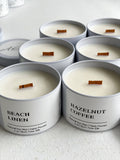 Wood Wick Candle 4 oz - Black / Lavender Sage