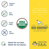 Dog Mamma's LLC - Organic Peanut Butter Banana Recipe - Gourmet Dog Treats