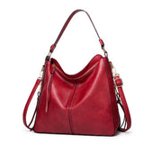 Wholesalesir - Simple Diagonal Shoulder Bag: Red / One Size