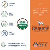 Dog Mamma's LLC - Organic Pumpkin Snaps Recipe - Gourmet Dog Treats