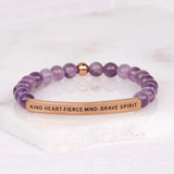 KIND HEART - FIERCE MIND - BRAVE SPIRIT - Bracelet