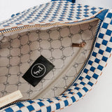 Westlyn Woven Bum Bag Blue & White