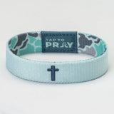Tap To Pray® Wristband – River Rock Camo - Mint