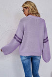 Lily Clothing - WOMEN OVERSIZED HEART PRINTING RIBBED PULLOVER_CWOSWL0323: APRICOT / (XL) 1
