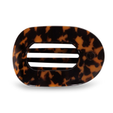 Small Flat Round Unbreakable Hair Clip - Teleties