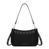 Wrangler Studded Western Shoulder Crossbody Bag - Black