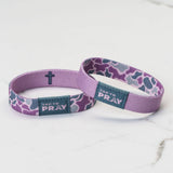 River Rock Camo - Lilac - Tap To Pray® Wristband