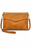 Lexi   Cognac   |   Crossbody-Wristlet   Bag,   large