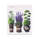 SWEDEdishcloths - Swedish Dishcloth Herbs - Dill, Lavender and Parsley