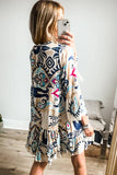 CASUAL FLORAL DRESS