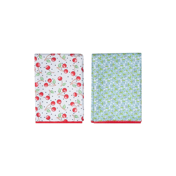 Cherry Harvest - Double Duty (set of 2) Reversible
