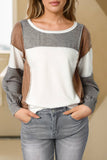 Color Block Patchwork Top