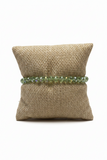 Sparkly Green Beaded Bracelet