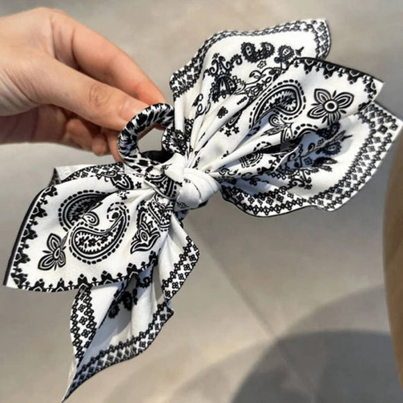 Double Sided Flower Heart-shaped Bow Hair Clip