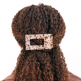 Medium Flat Rectangle Unbreakable Hair Clip - Teleties