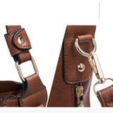 Wholesalesir - Simple Diagonal Shoulder Bag: Red / One Size