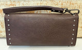 Brown Stud Wallet Wrangler