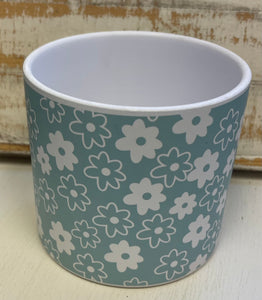 Light Mint Flower Pot