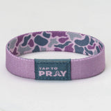 River Rock Camo - Lilac - Tap To Pray® Wristband