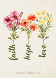Bentley Seed Co. - Faith Hope Love - Pollinator Wildflower Mix Seed Packets