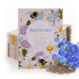 Bentley Seed Co. - Happy Birthday - Bee - Forget Me Not Seed Packets