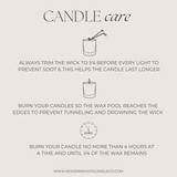 Be Still | Lavender & Sage | 9 oz. Clear Jar Soy Candle