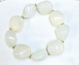 White Howlite Chunky Bracelet