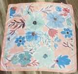 Pastel Floral Scarf