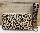 Cream Leopard Wallet Wrangler