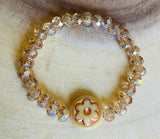 Champagne Flower Bracelet