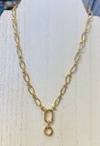 Lola Charm Necklace Gold