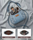 Wrangler Desert Paisley Red-Pink- Blue Shoulder Bag