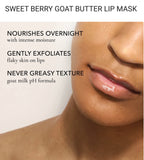 Sweet Berry Goat Butter Lip Mask, .52 oz