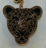 Bling Jag Face Key Chain or Purse Charm