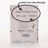Bentley Seed Co. - Happy Birthday - Bee - Forget Me Not Seed Packets