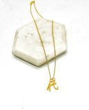 Gold KC Kansas City Hometown Necklace Chiefs Game Day