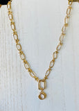 Lola Charm Necklace Gold