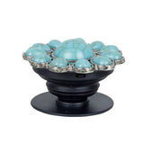 Turquoise Chrome Phone Socket