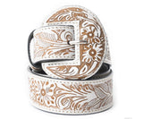 Talon High Desert Women's Belt In White