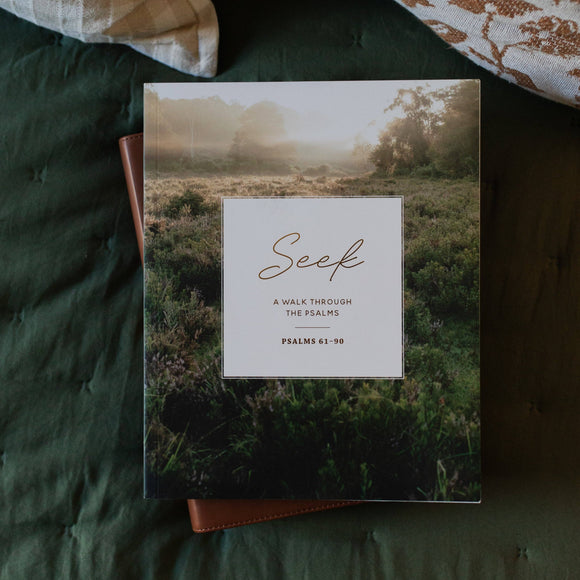 The Daily Grace Co - Seek | 6 Week Bible Study | A Walk Through Psalms 61-90