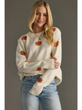 Cream Pumpkin Sweater