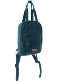 Summit Blue Cotton Backpack in Marine Blue
