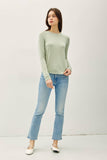 MODAL RAGLAN SLEEVE LAYERING TOP - Be Cool